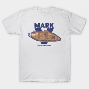 MARK V LANDSHIP - WW1 Tank T-Shirt